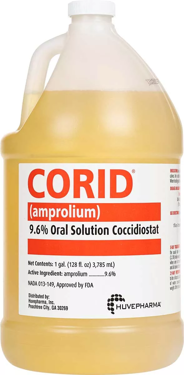 Corid (amprolium) 9.6% Solution