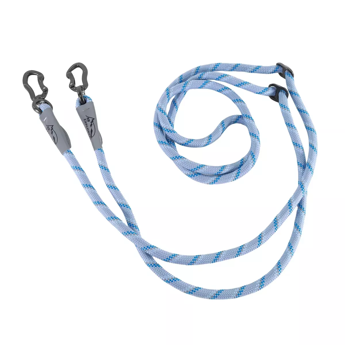 Costal K9 Explorer Trek Multi-Function Rope Dog – 8′ – Glacier