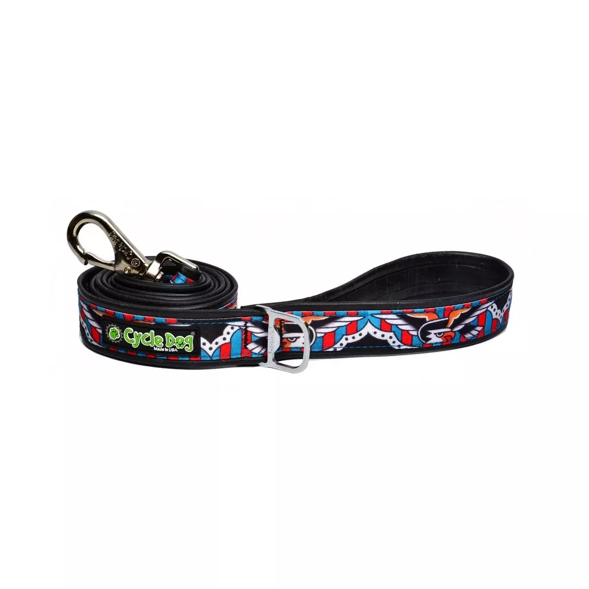 Cycle Dog TattooArt Series-Eagles Dog Leash 6'