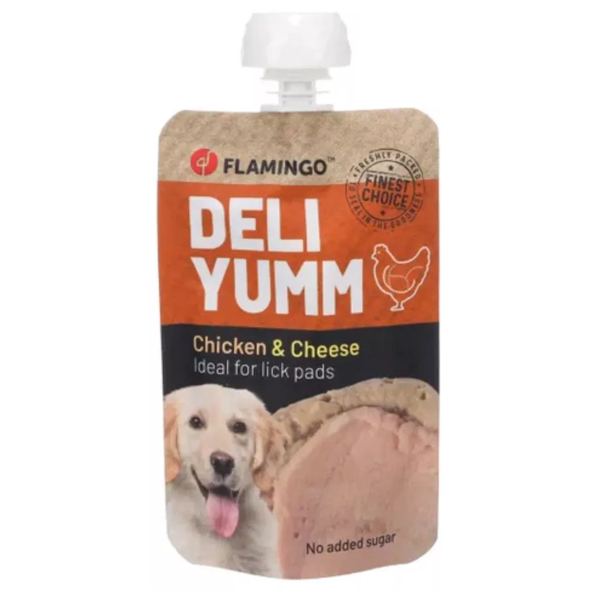 DELI YUMM FRESH MEAT SNACK CHICKEN & CHEESE 90G