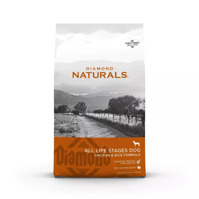 Diamond Naturals Chicken & Rice 40 Lb.
