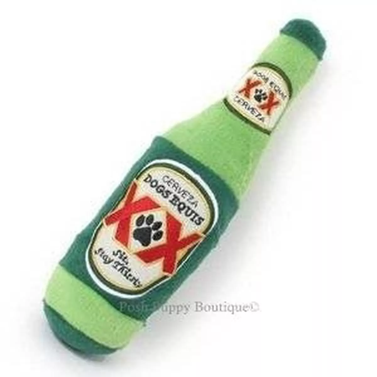 Dogs Equis Beer Plush Toy