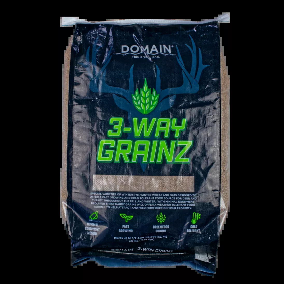 Domain 3 Way Grainz™ Food Plot Seed Mix