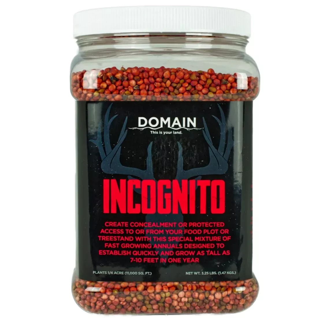 Domain Incognito™ Screening Cover Food Plot Seed