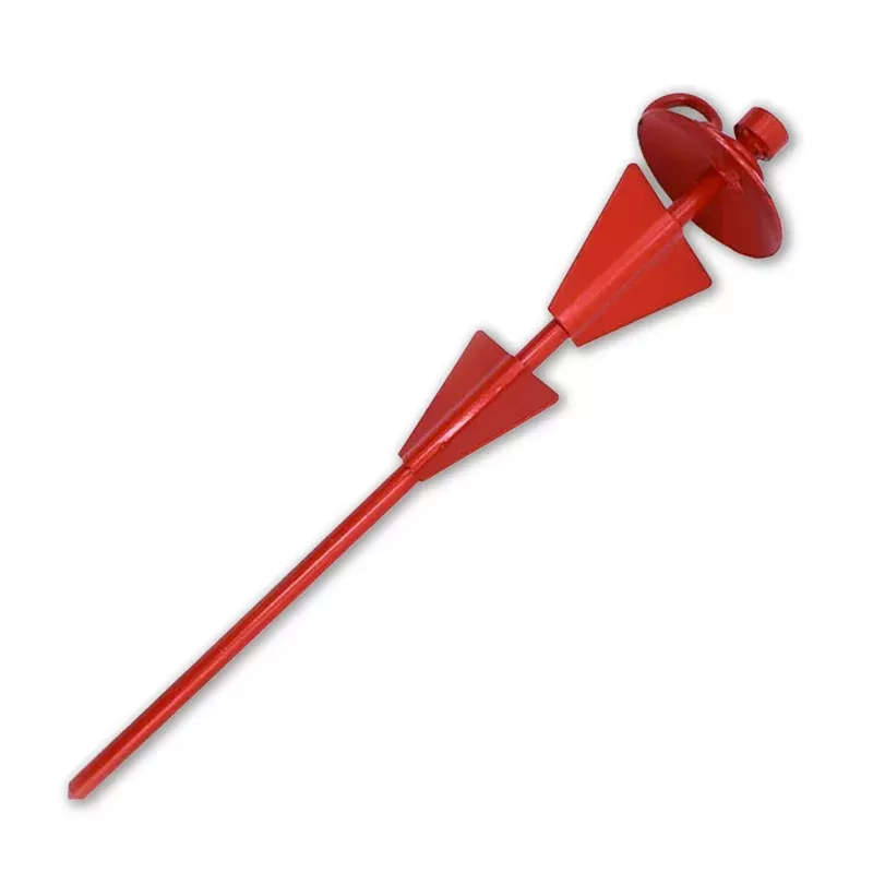 Dome Firm Soil Tie-Out Stake – High Visibility