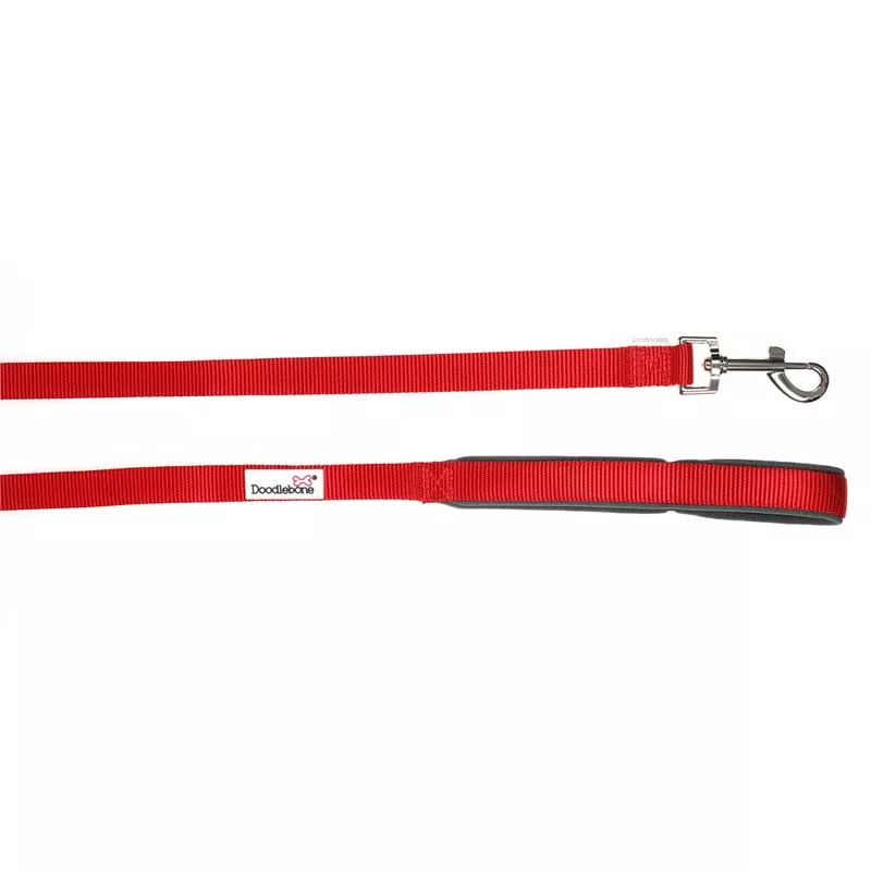 Doodlebone Padded Lead Ruby