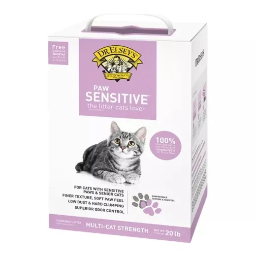 Dr Elsey's Paw Sensitive Litter - 20lb Box