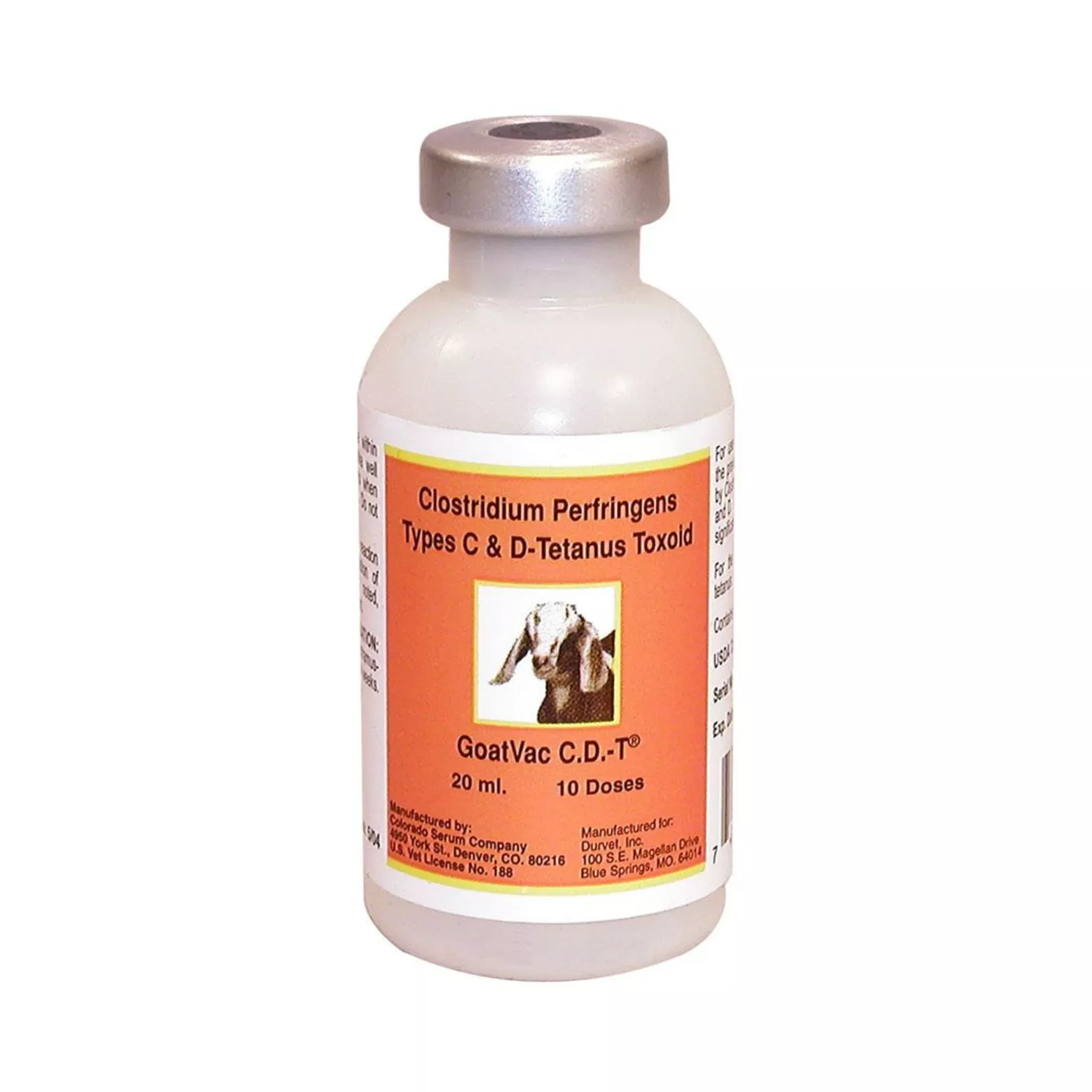 Durvet GoatVac C.D.-T 20 mL