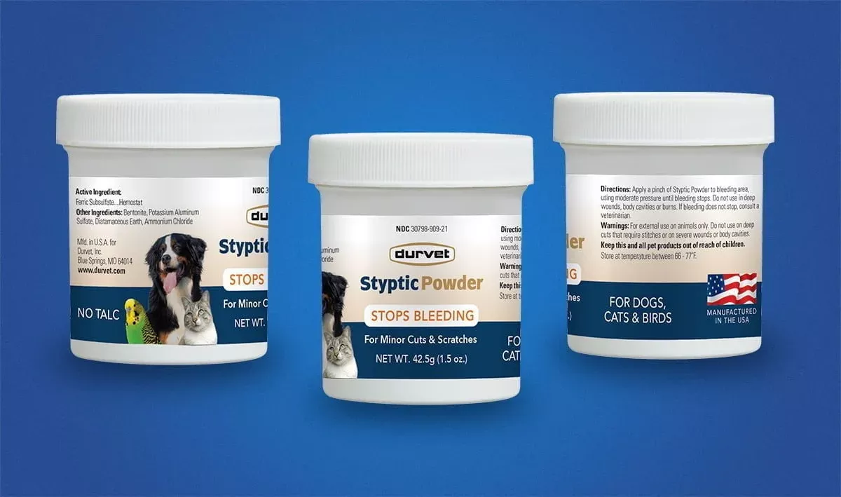 Durvet Styptic Powder Wound Care
