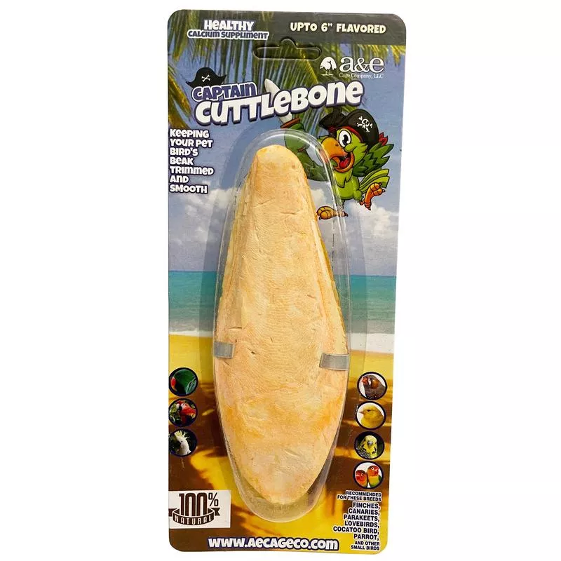 A & E Cages Flavored Cuttlebone 6 in