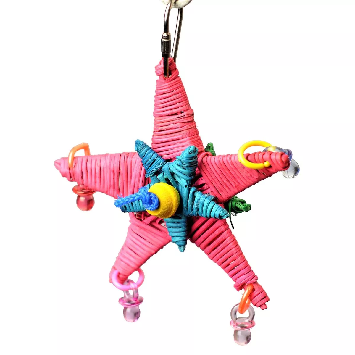 A & E Cages Happy Beaks Star Power Bird Toy