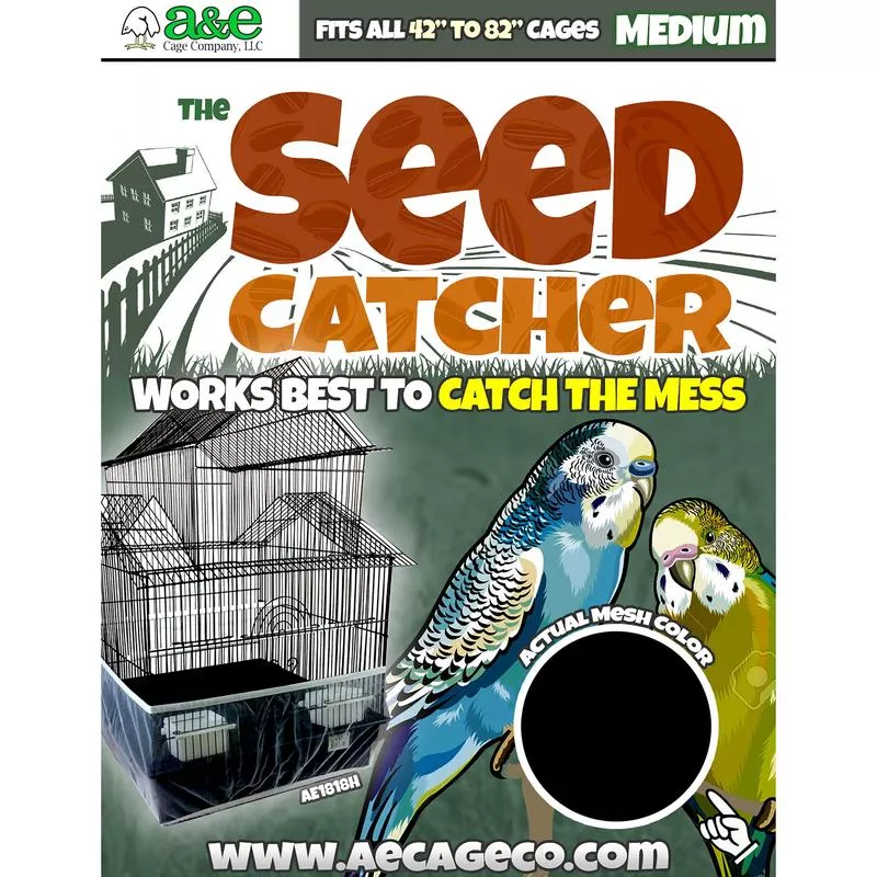 A & E Cages Seed Catcher 42-82 in