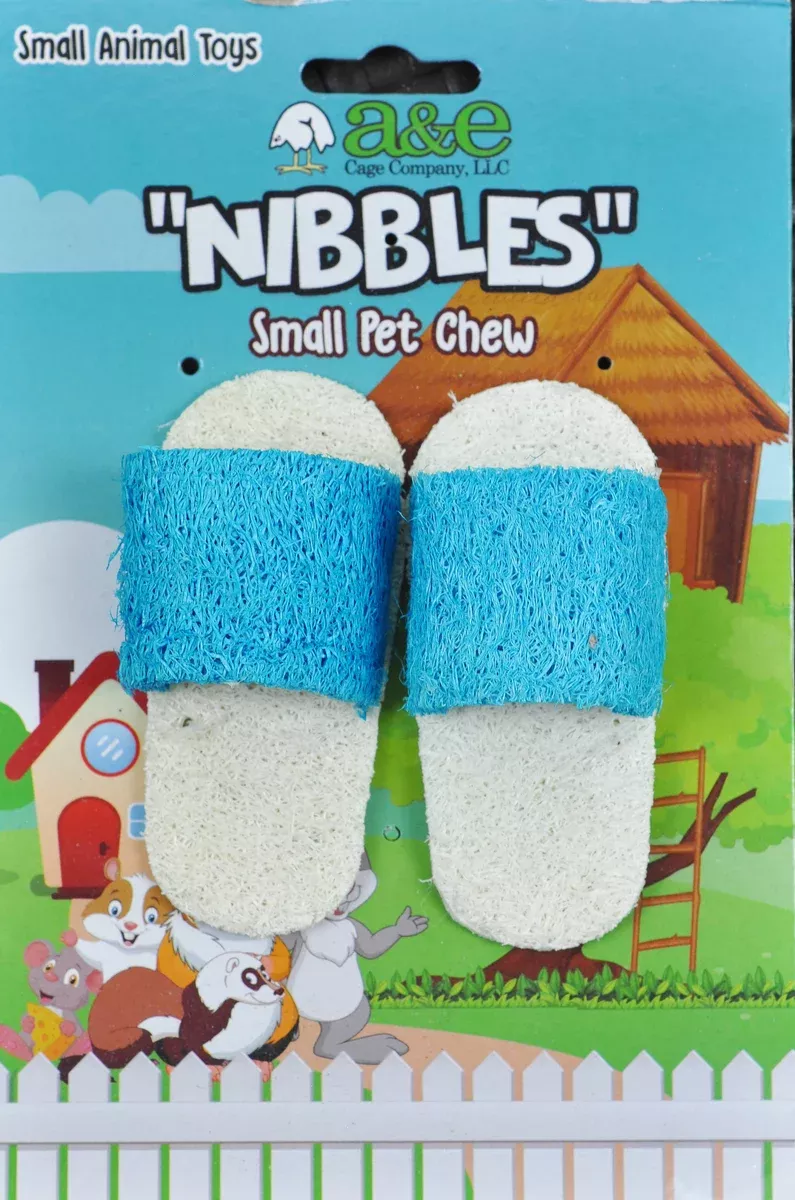 A&E Nibbles Sandals Small Mammal Toy