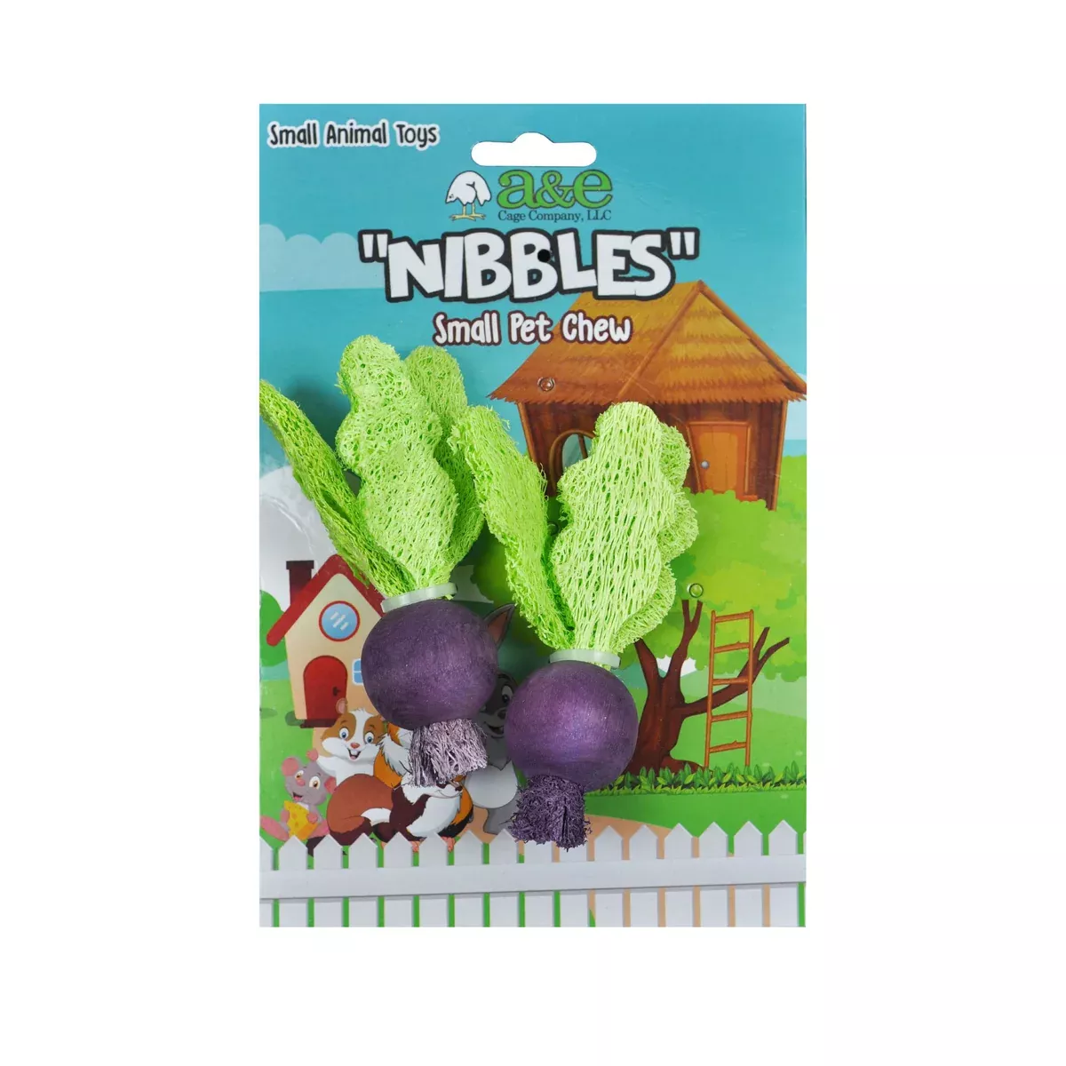 A&E Nibbles Turnip Small Mammal Toy