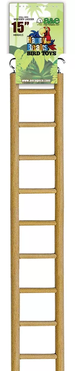 A&E Small Bird Wooden Ladder – 15″