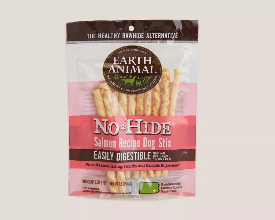 Earth Animal Salmon No-Hide Dog STIX