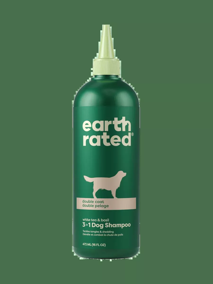 Earth Rated Double Coat 3-in-1 Dog Shampoo