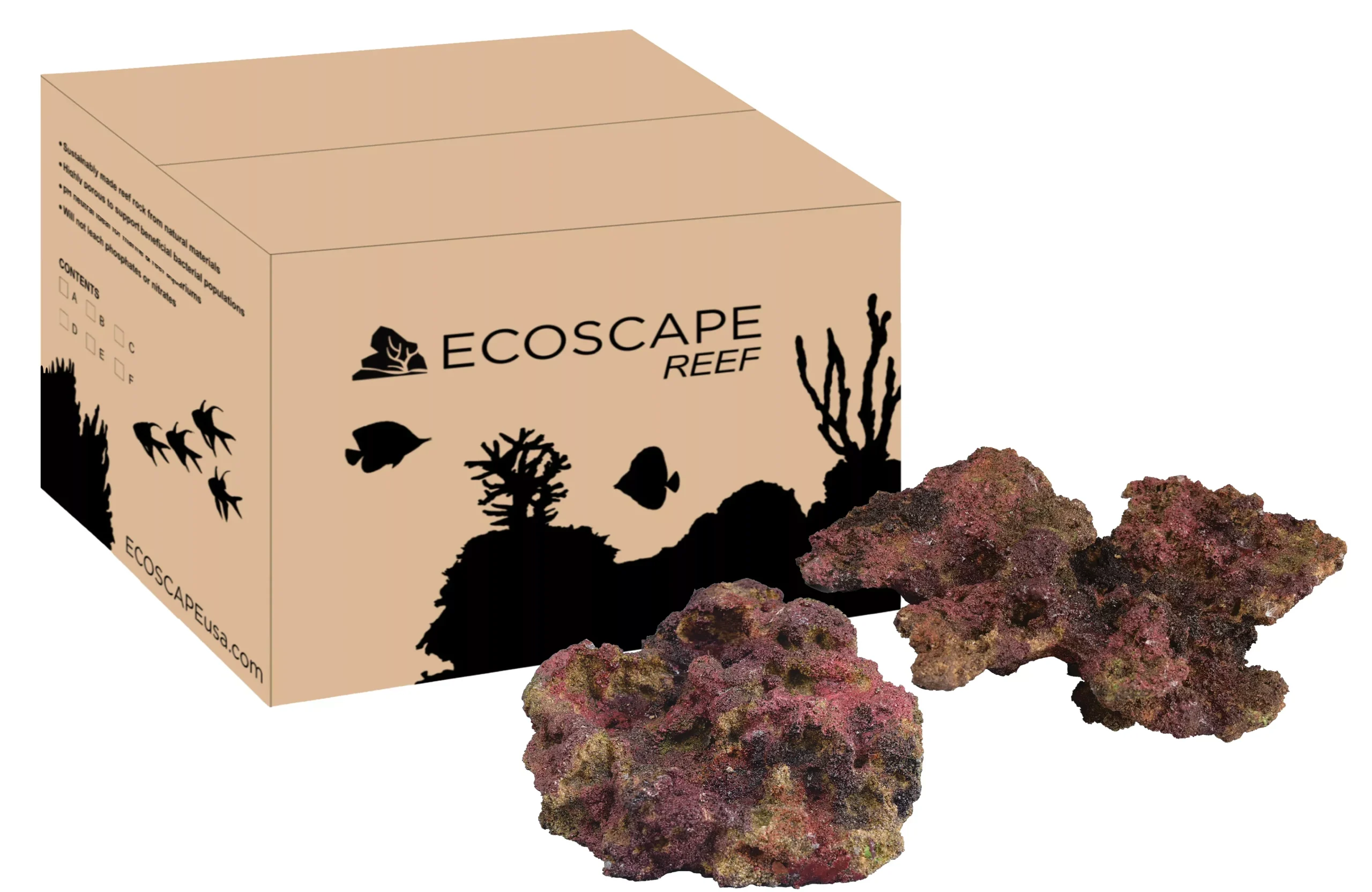 Ecoscape Reef Rock – Mix F (Shelf)