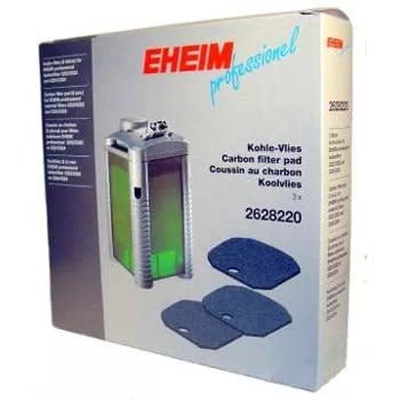 Eheim Carbon Filter Pad for eXperience 150, 250, 250T (2628220) 3 Pack