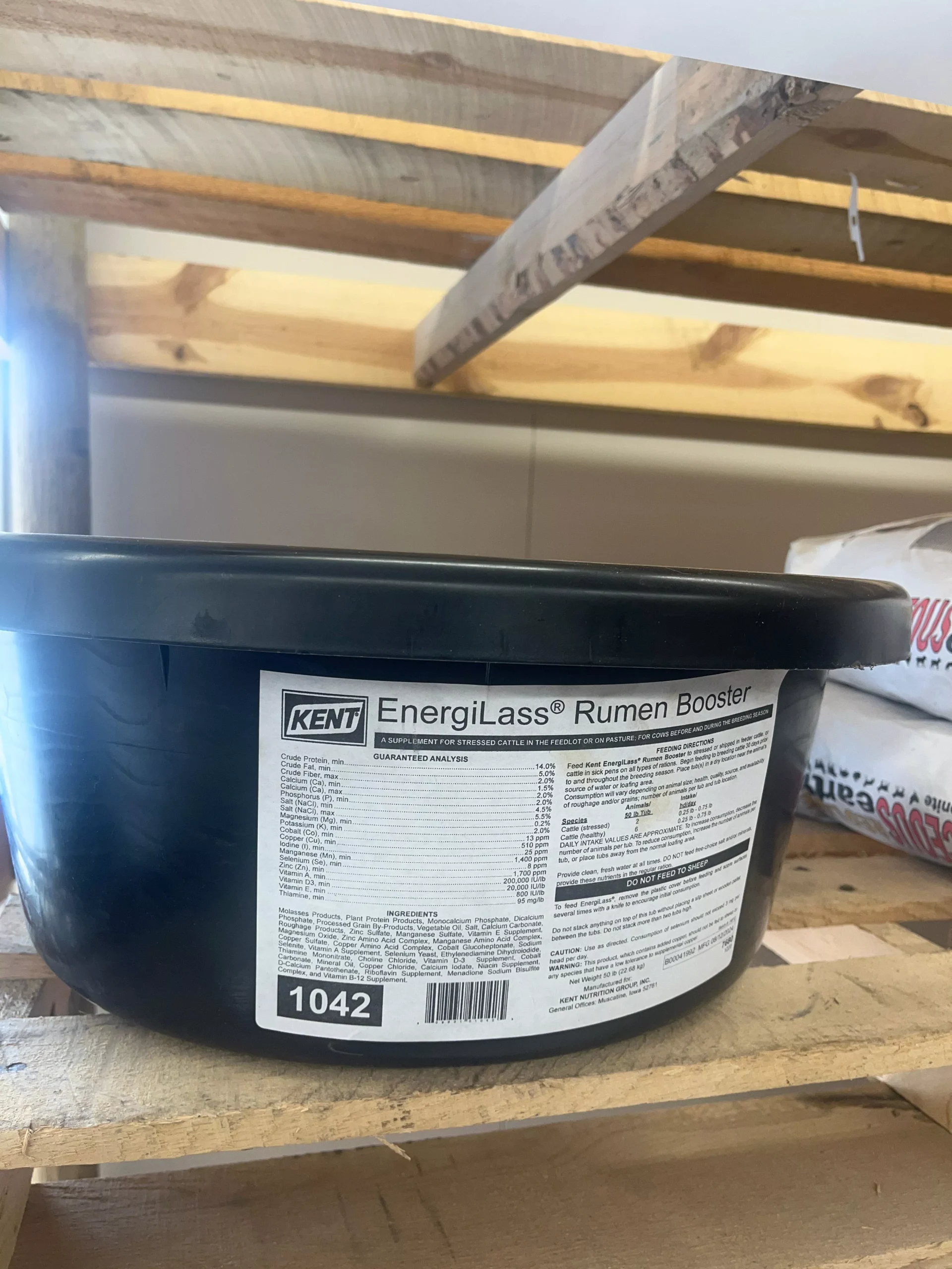EnergiLass Rumen Booster tub