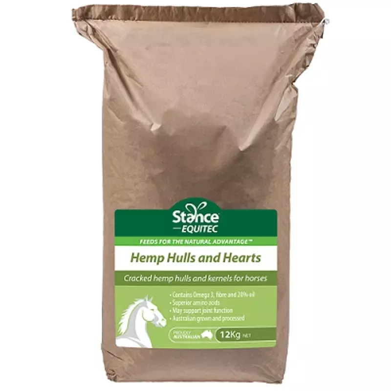 EQUITEC HEMP HULLS & HEARTS 12KG