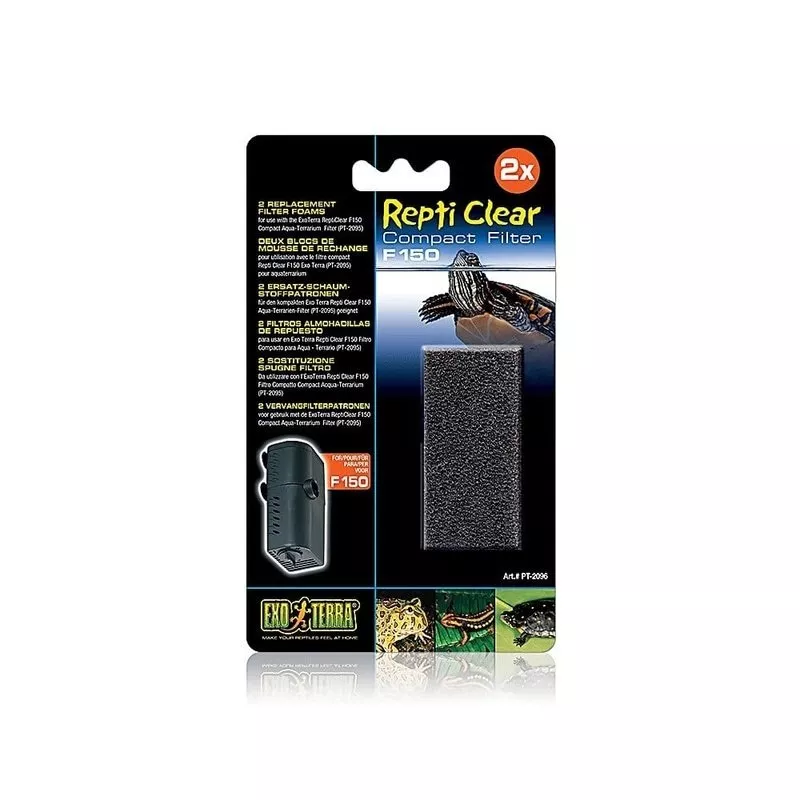 Exo Terra Repti Clear F150 Foam 2 Pack