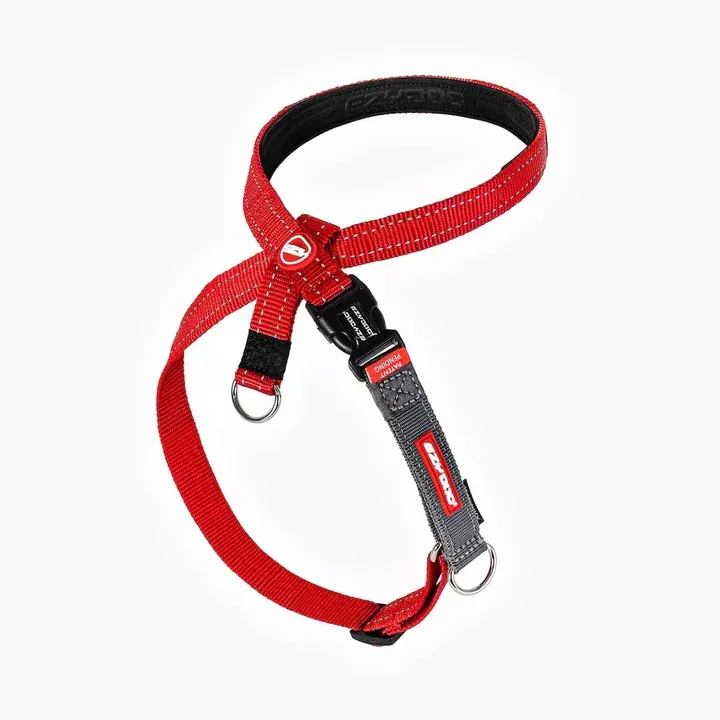 EZYDOG Crosscheck Dog Harness – Medium 19 – 25″ – Red