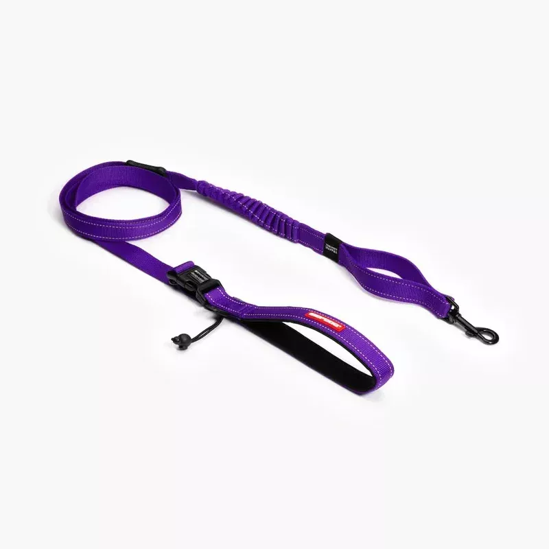 EZYDOG Road Runner Dog Leash – 7′ – Purple