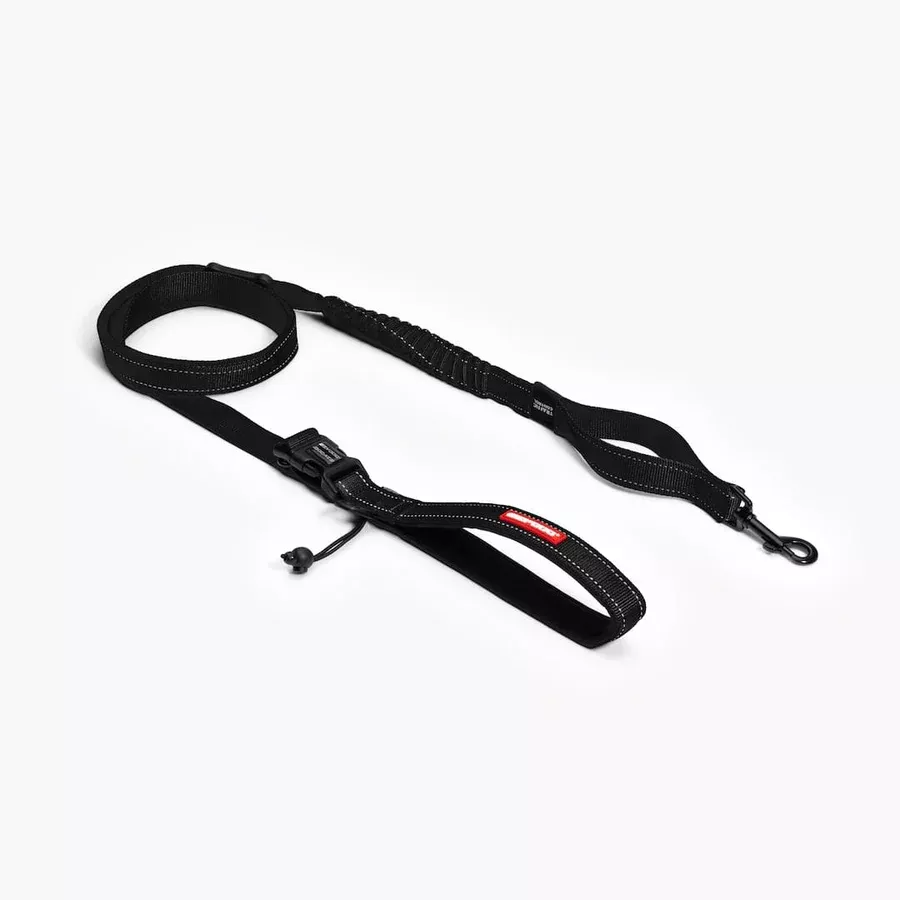 EZYDOG Road Runner Lite Dog Leash – 7′ – Black