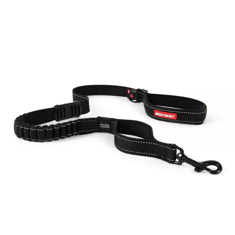 EZYDOG Zero Shock Dog Leash - 72" - Black