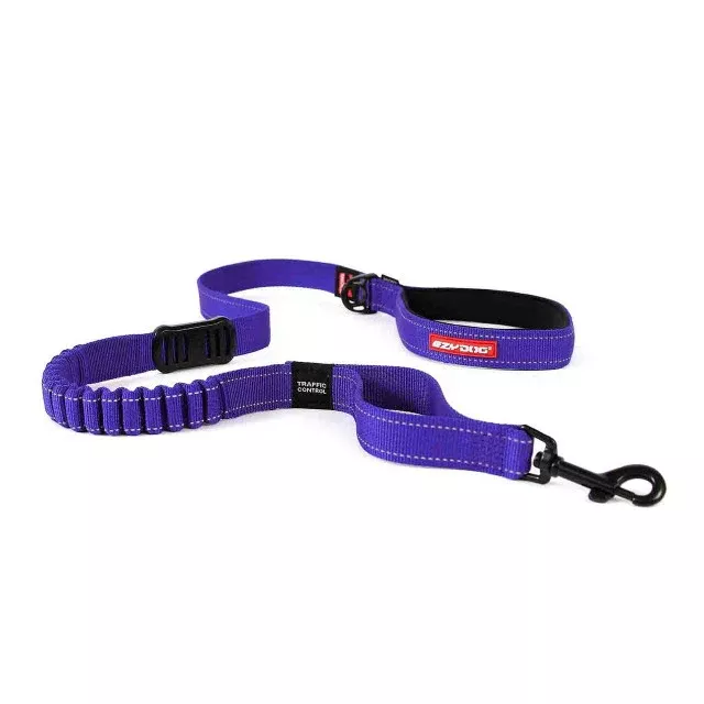 EZYDOG Zero Shock Dog Leash - 72" - Purple
