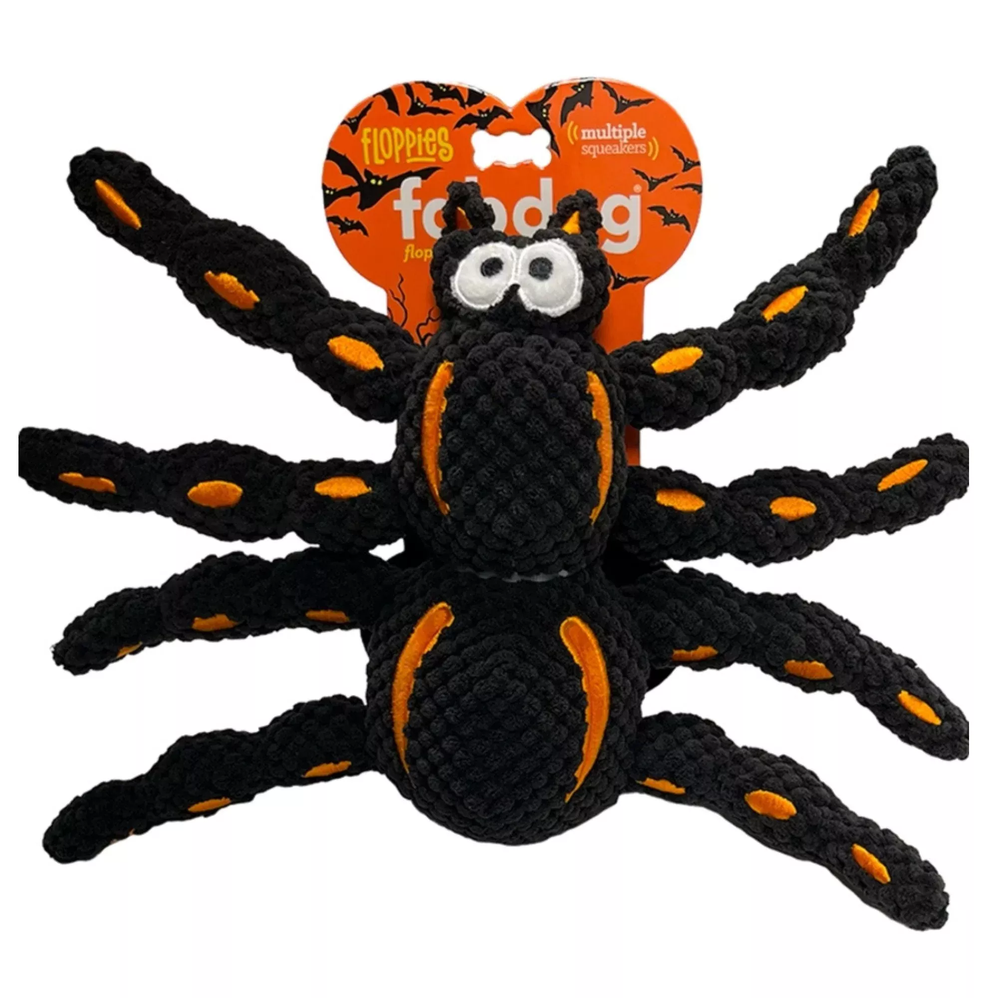Fabdog Dog Floppy Spider Small