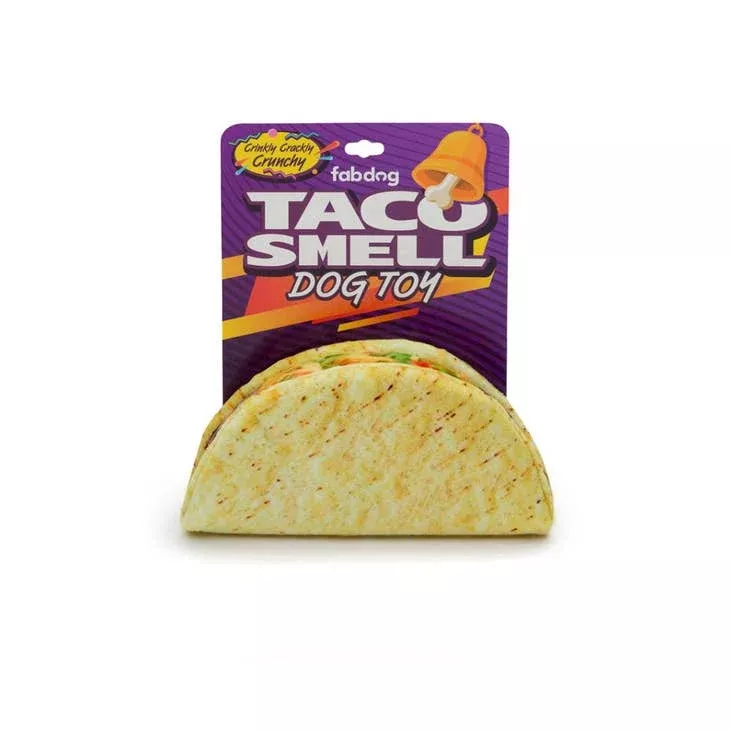 Fabdog | Taco Smell Taco Dog Toy