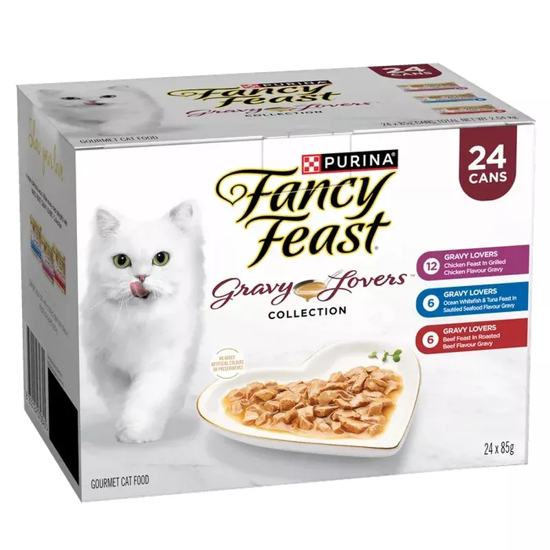 Fancy Feast Gravy Lovers Collection 24xx85g