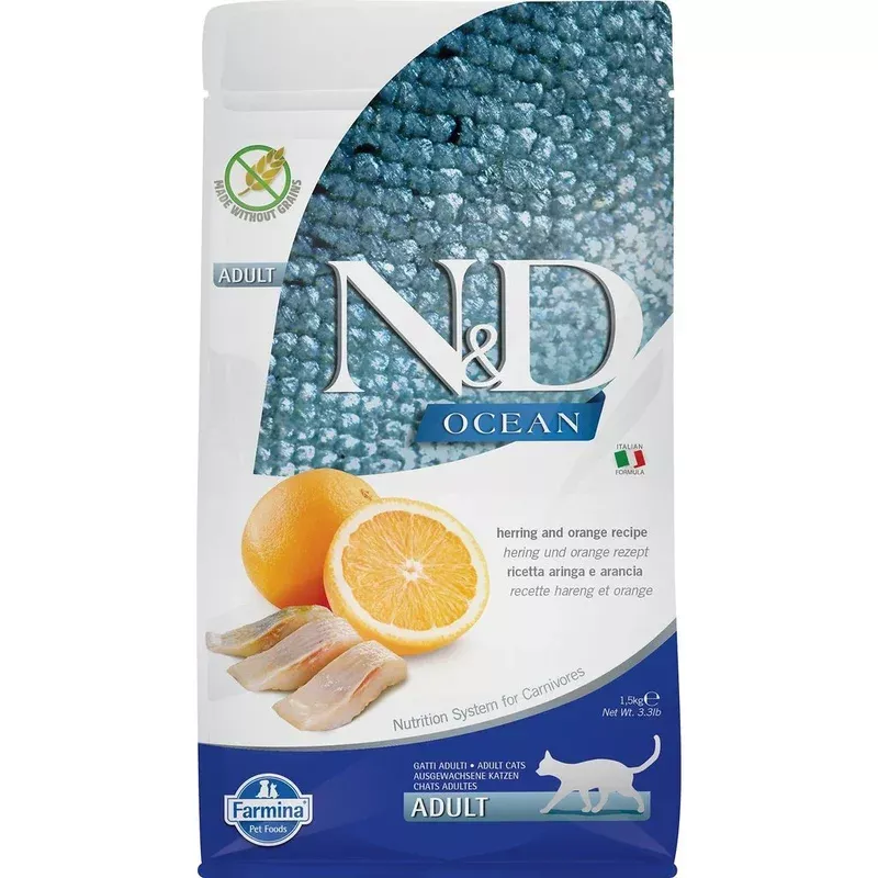 Farmina Cat N&D Ocean Herring & Orange