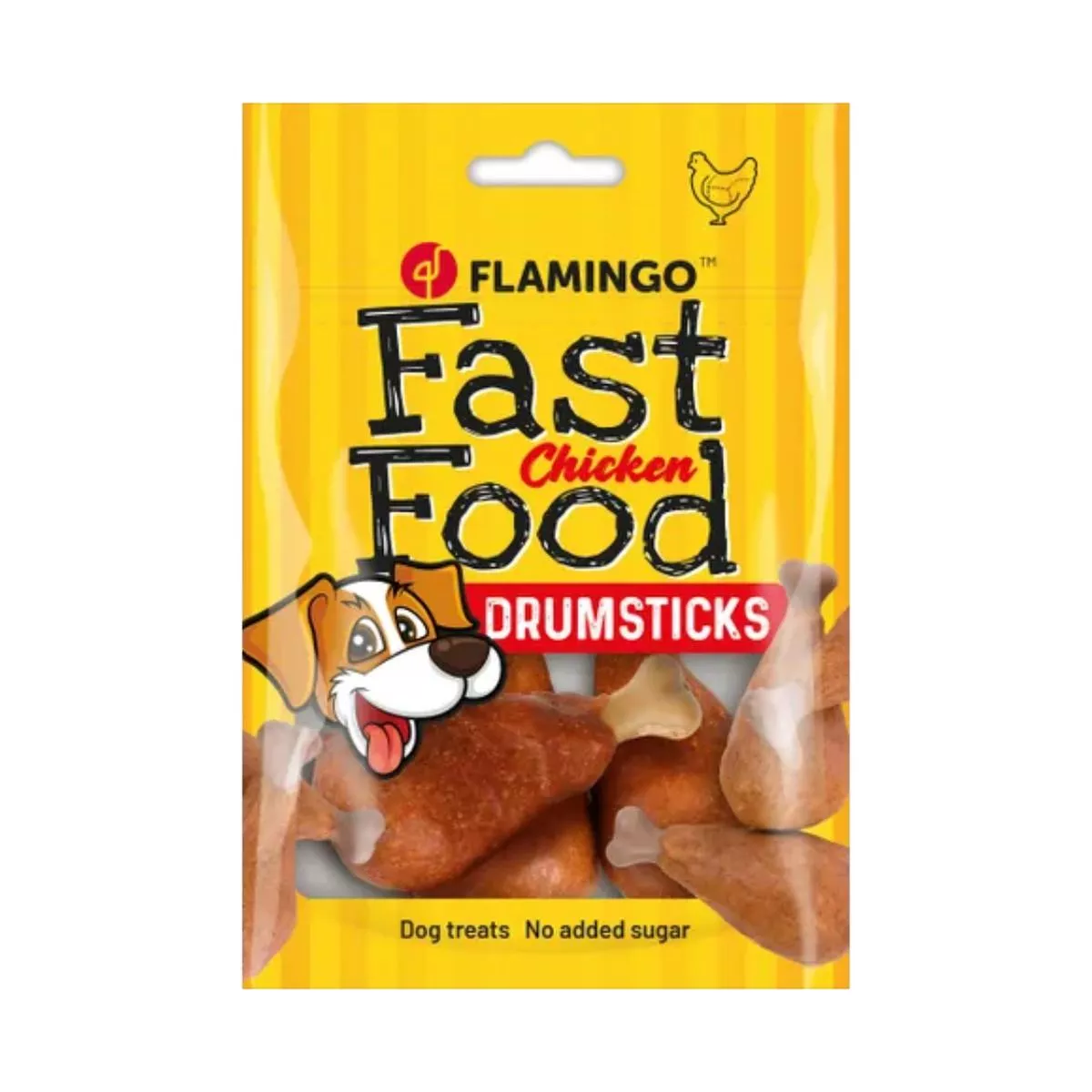 FAST FOOD DRUMSTICK WITH CHICKEN 3PCS 140G