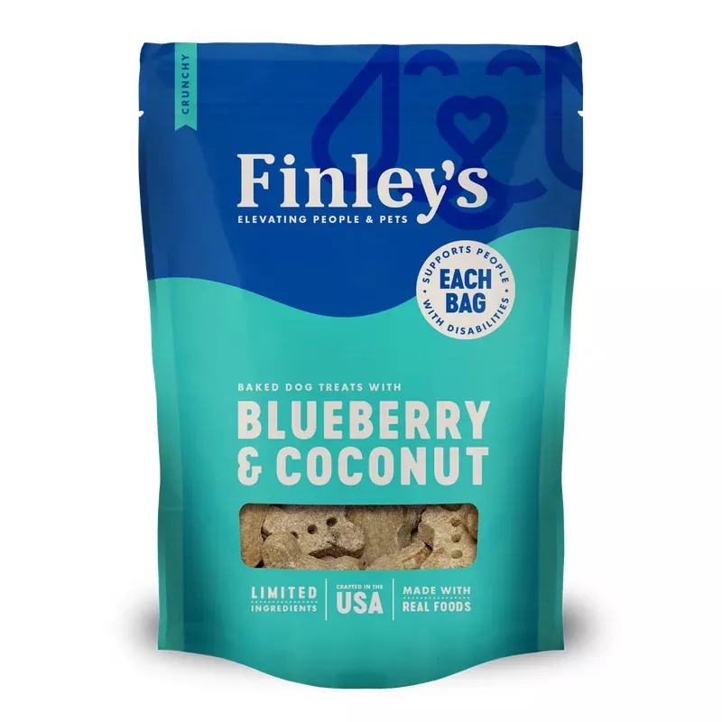 Finley’s Blueberry Coconut Crunchy Biscuits