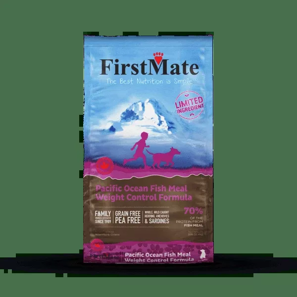 FirstMate Pet Foods Limited Ingredient Pacific Ocean Fish Meal – Weight Control Formula