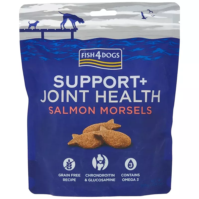 Fish4Dogs Support+ Joint Health salmon morsels, 225g