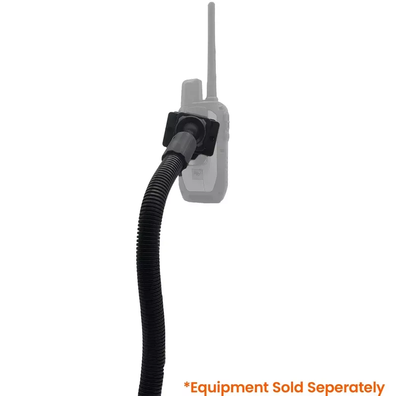 .Flexible Gooseneck Mount for Garmin Drivetrack, Alpha XL, Alpha Handheld, or Astro Handheld
