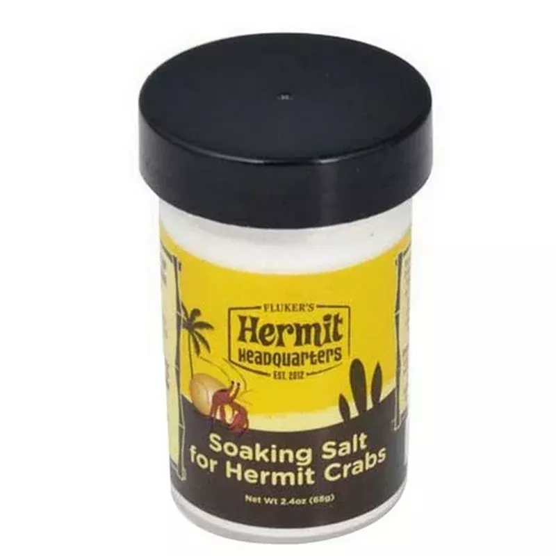 Flukers, Hermit Crab Soaking Salt, 2.4 Oz