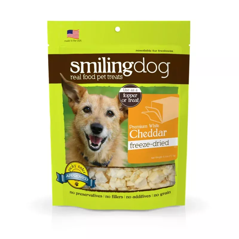 Freeze Dried Premium White Cheddar Cheese For Dogs