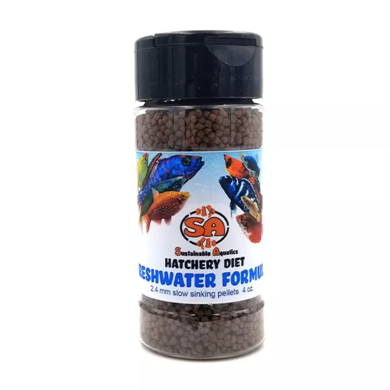 Freshwater Hatchery Diet 2.4 mm 4oz