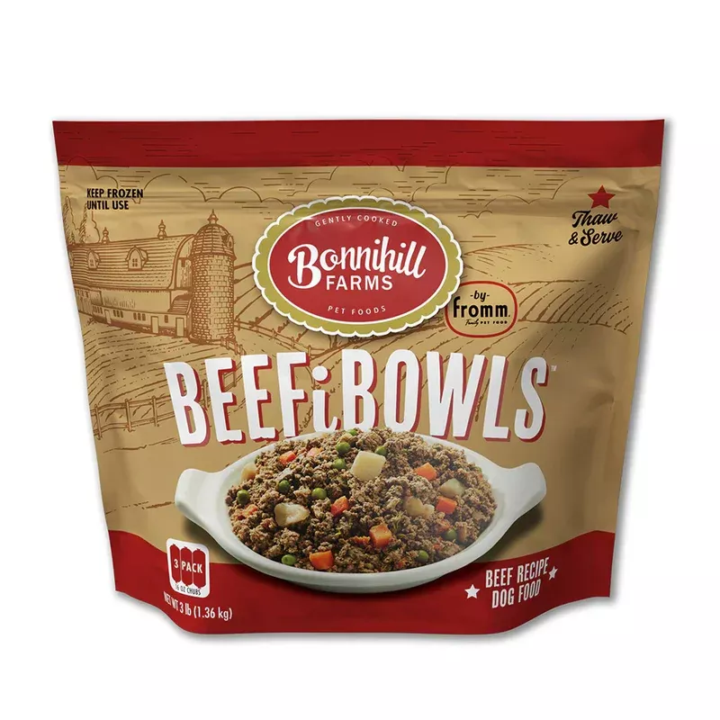 Fromm Bonnihill Gently Cooked BeefiBowls 3 Lb.