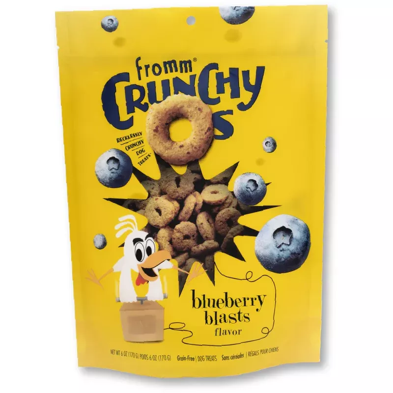 Fromm Crunchy O’s Blueberry Blast 6 oz.