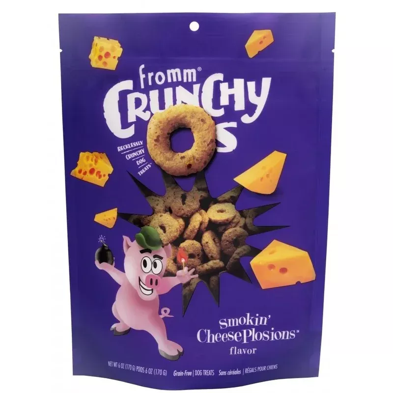 Fromm Crunchy O’s Smokin CheesePlosions 6 oz.