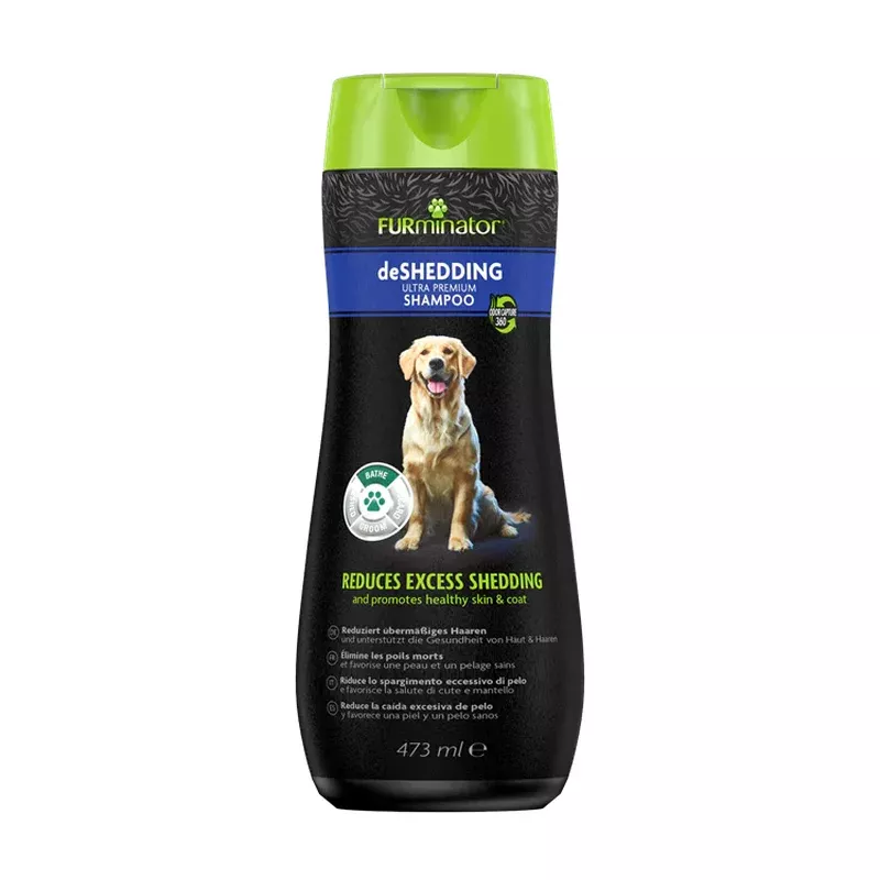 Furminator dog Deshedding Shampoo, 473ml.