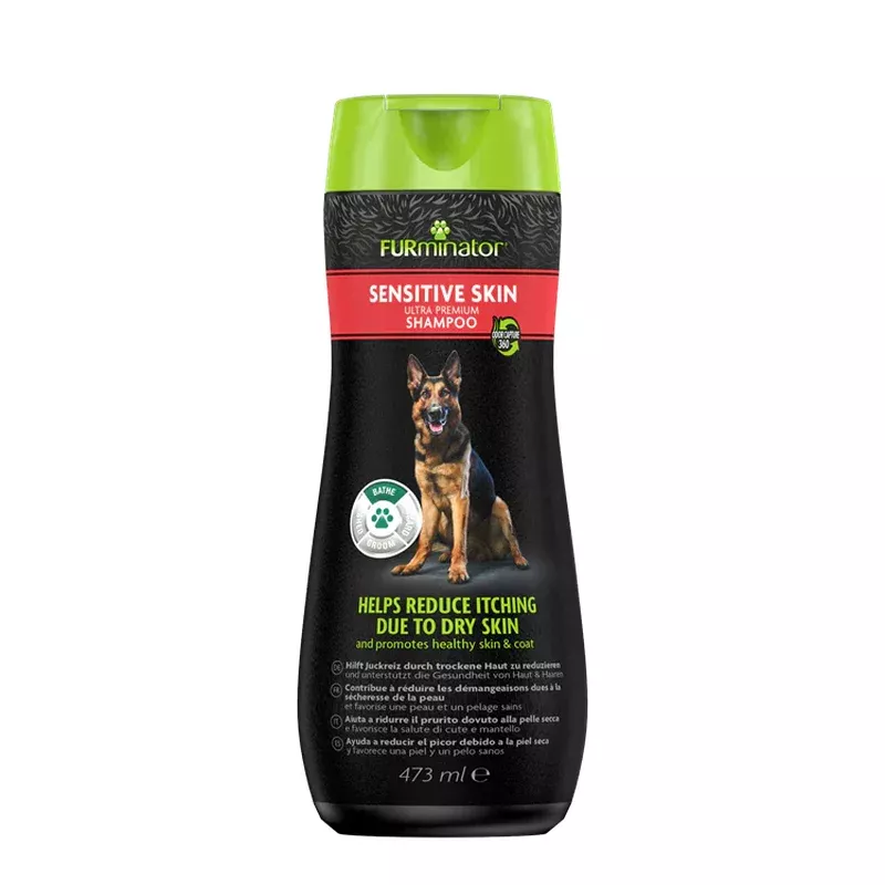 Furminator dog Sensitive skin Shampoo, 473ml.
