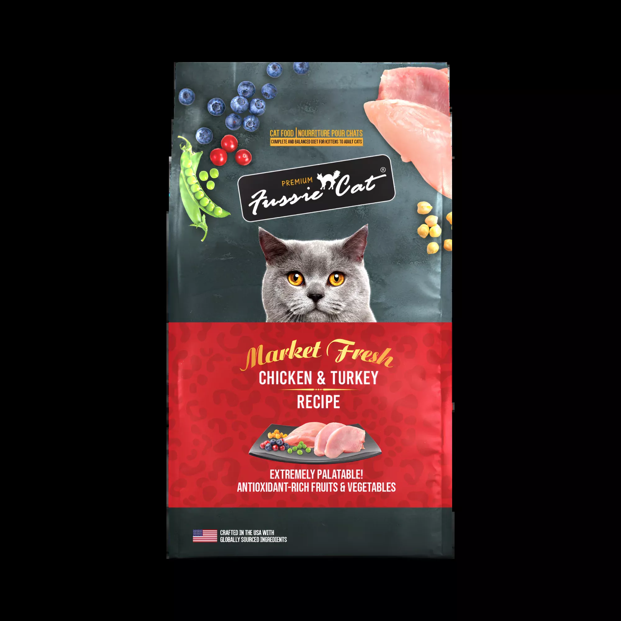 Fussie Cat Chicken & Turkey Dry Cat Food