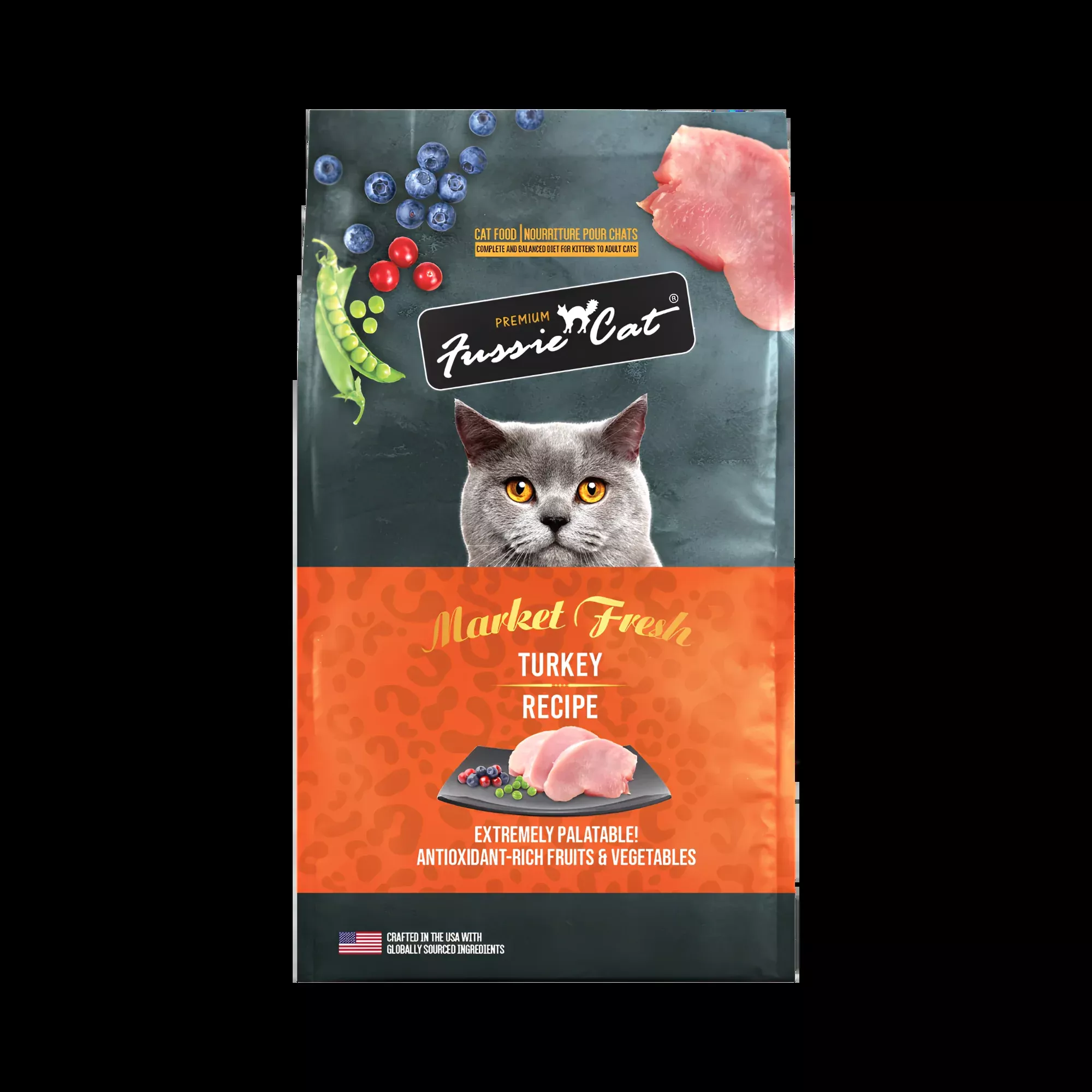 Fussie Cat Turkey Dry Cat Food